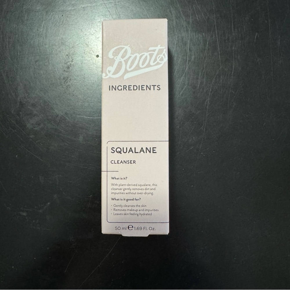 Boots Ingredients Squalane Cleanser 50ml
